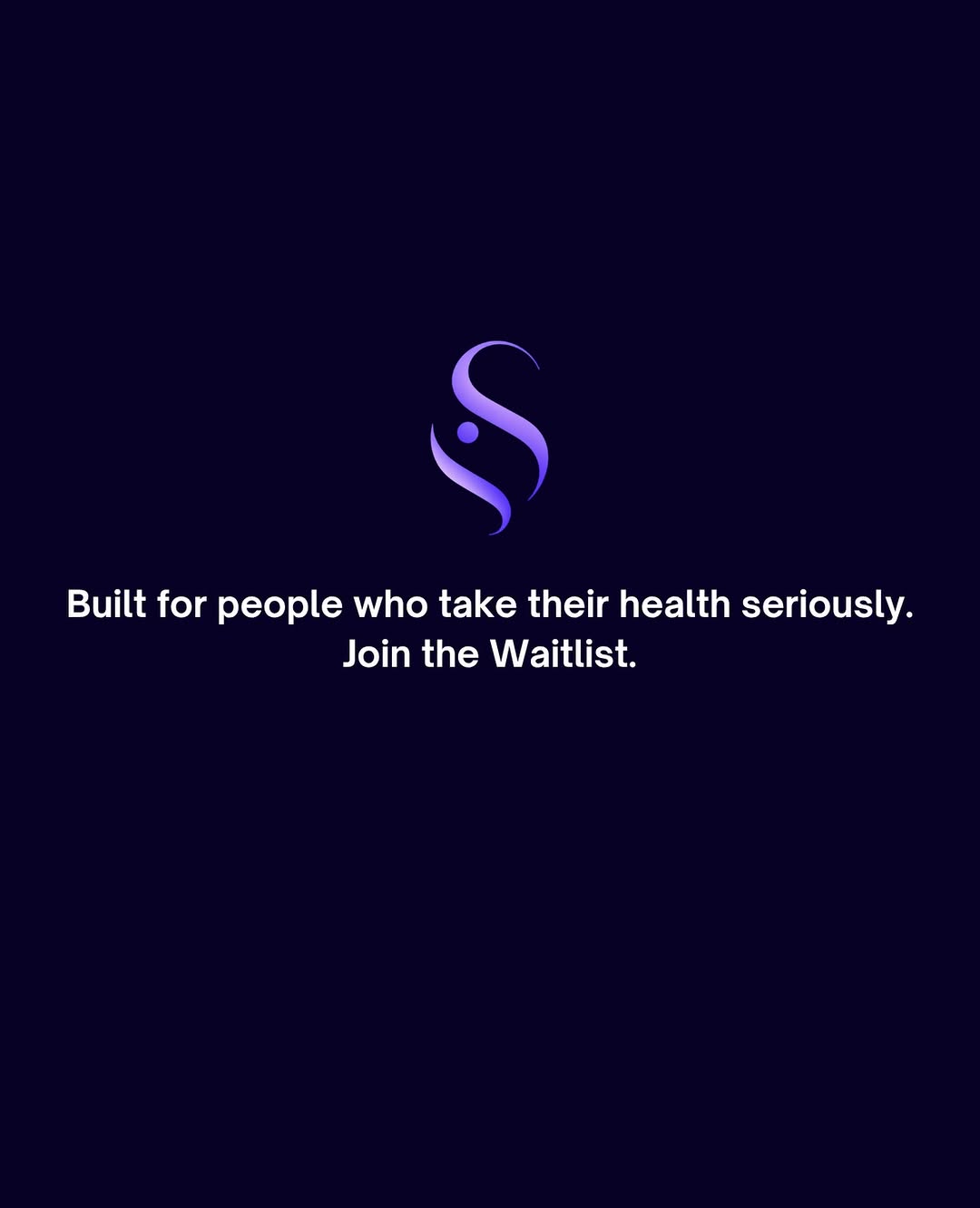Built for people who take their health seriously