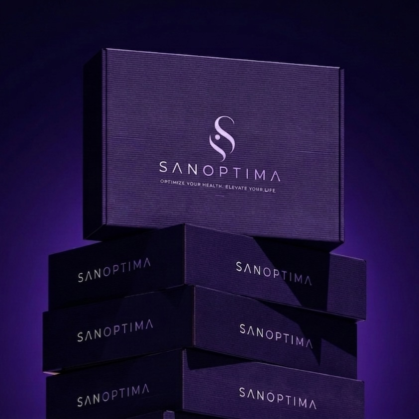 SanOptima supplement boxes